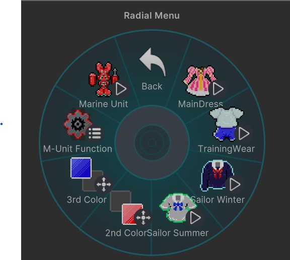 水着ユニット 『ハーミット・トレッド』