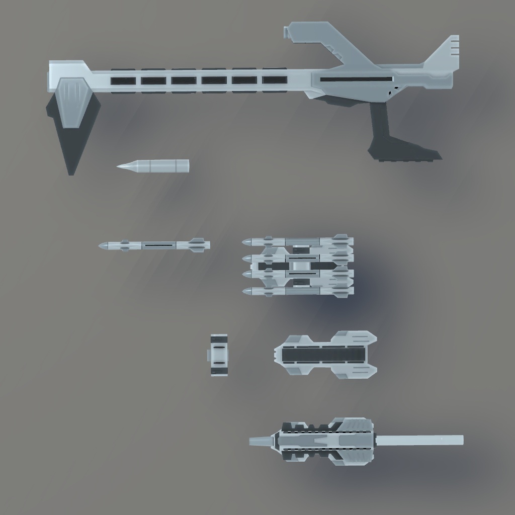 PegasusFrame対応 武器セット