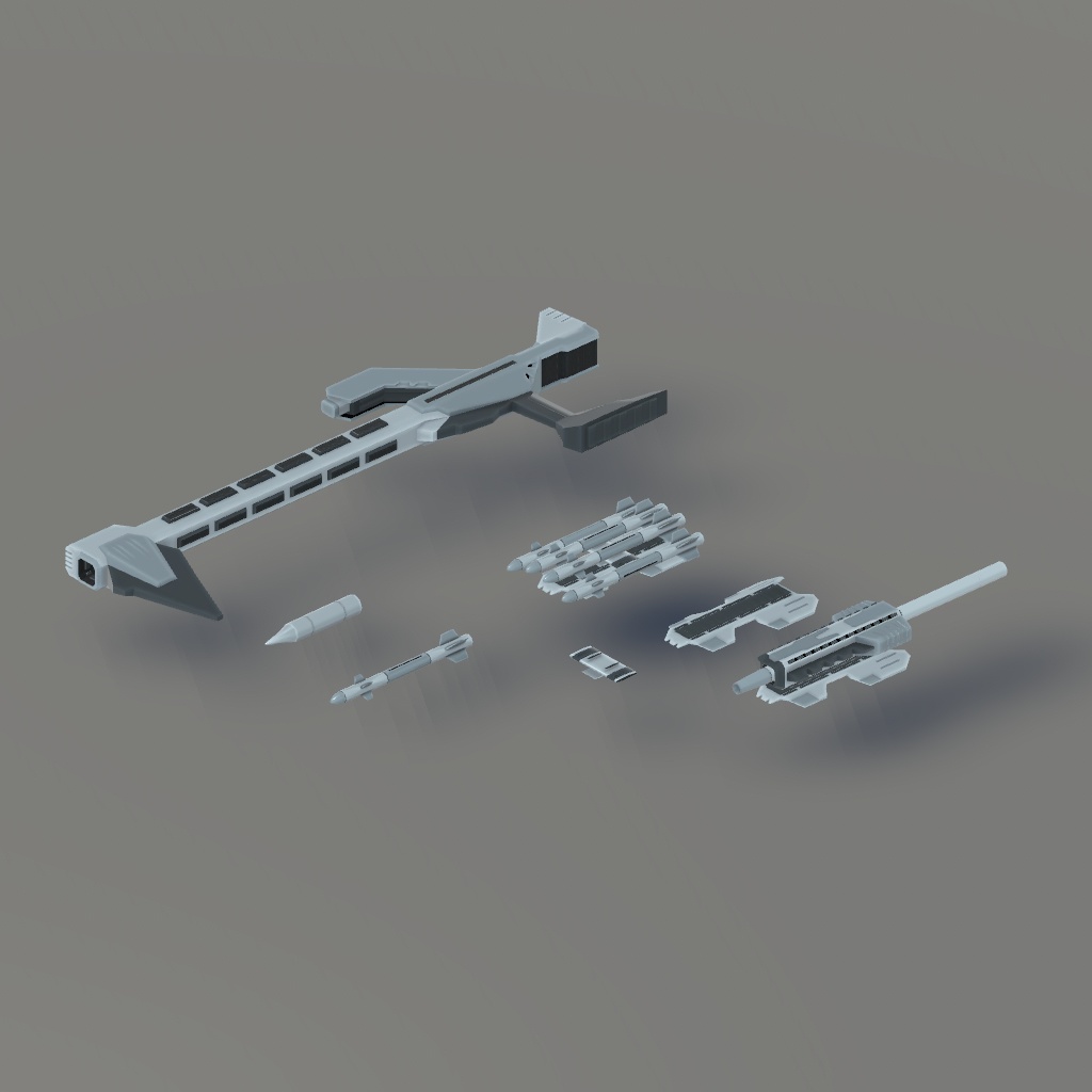 PegasusFrame対応 武器セット