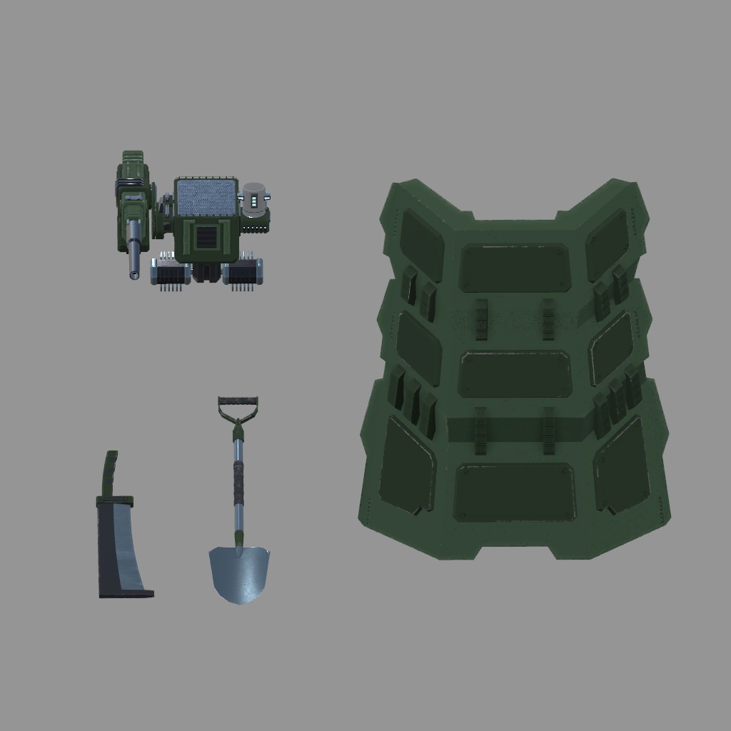 デュラハンフレーム対応 武器セット