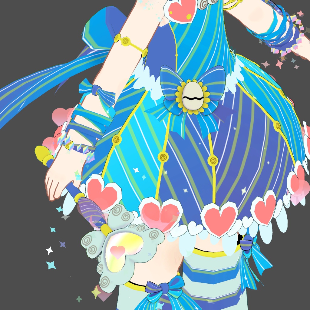 『スパイラルスター』キラキラコスチュームセット