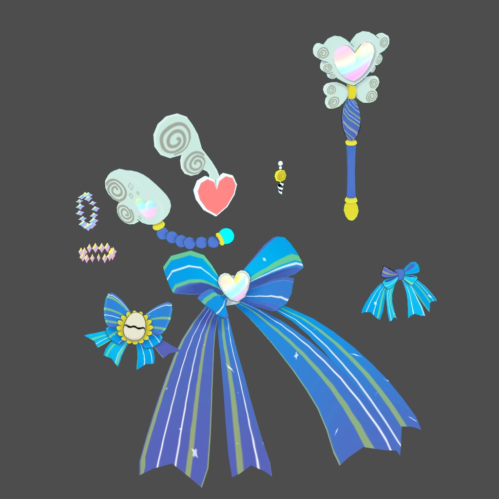 『スパイラルスター』キラキラコスチュームセット