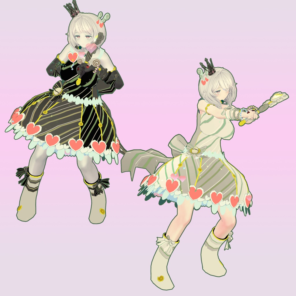 『スパイラルスター』キラキラコスチュームセット