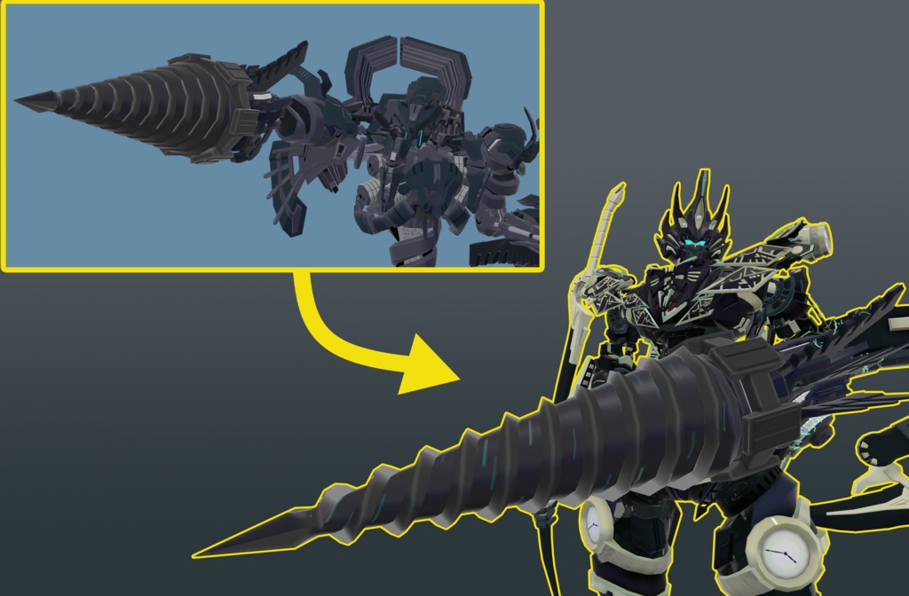 ニャルフレーム “コール オブ ケイオス”