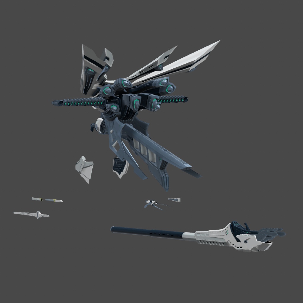 アクシピターフレーム対応 武器セット