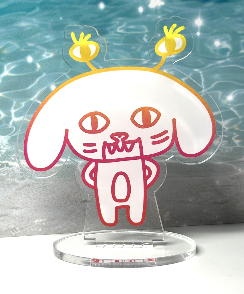 四つ目うさぎアクリルスタンド