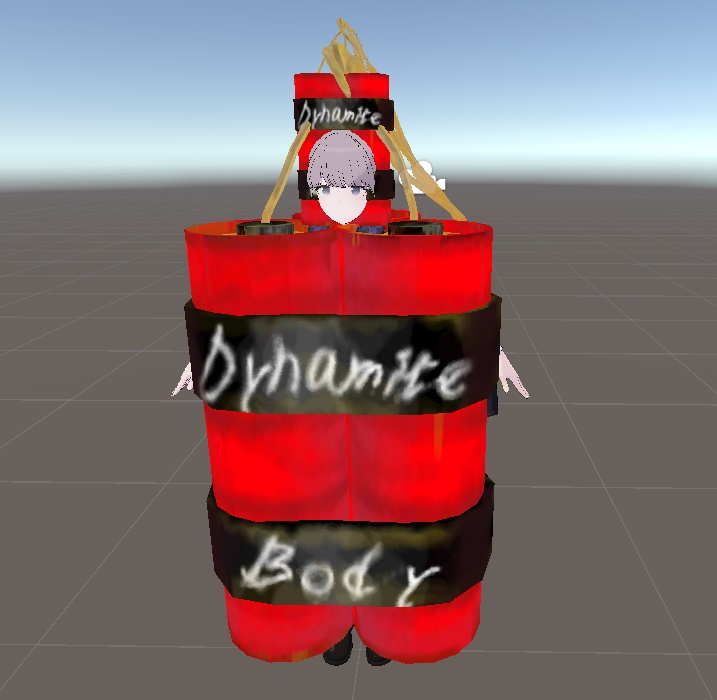 【VRC向け】ボムぐるみ