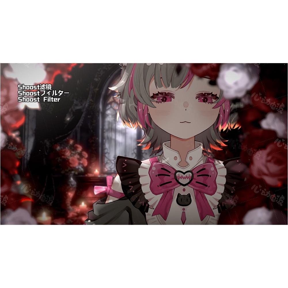 【動く背景・配信素材】血色の薔薇_Blood Rose