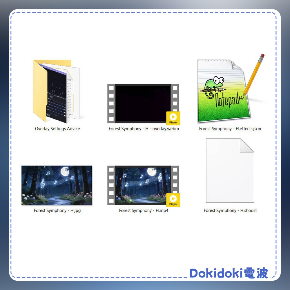 【動く背景・配信素材】声の形_The Shape of Voice|森の交響曲