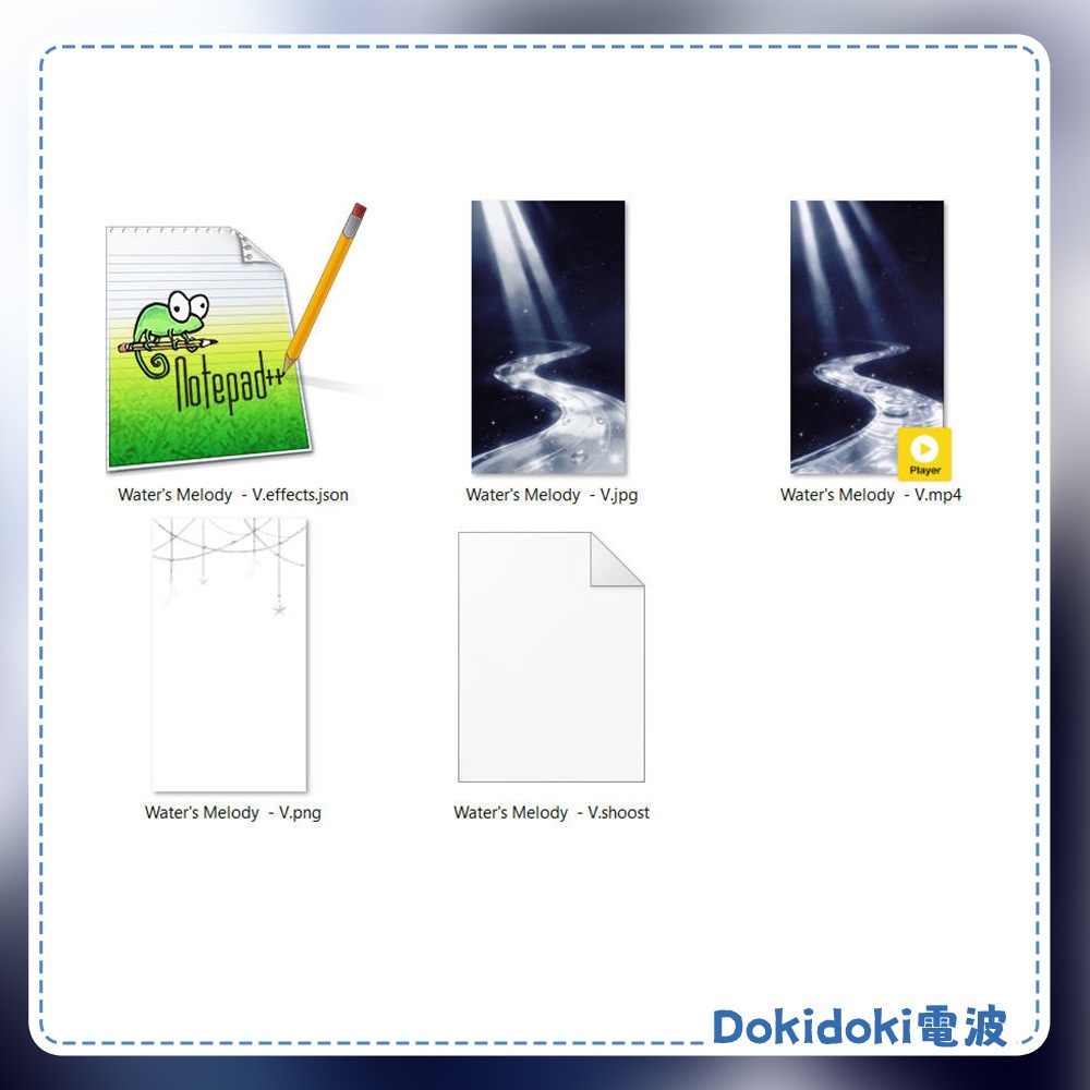 【縦型・動く背景・配信素材】声の形_The Shape of Voice|水の歌