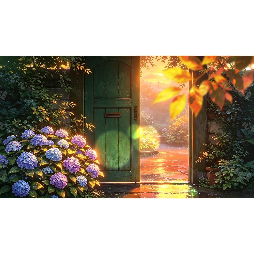 【動く背景・配信素材】雨の詩_Poem of Rain