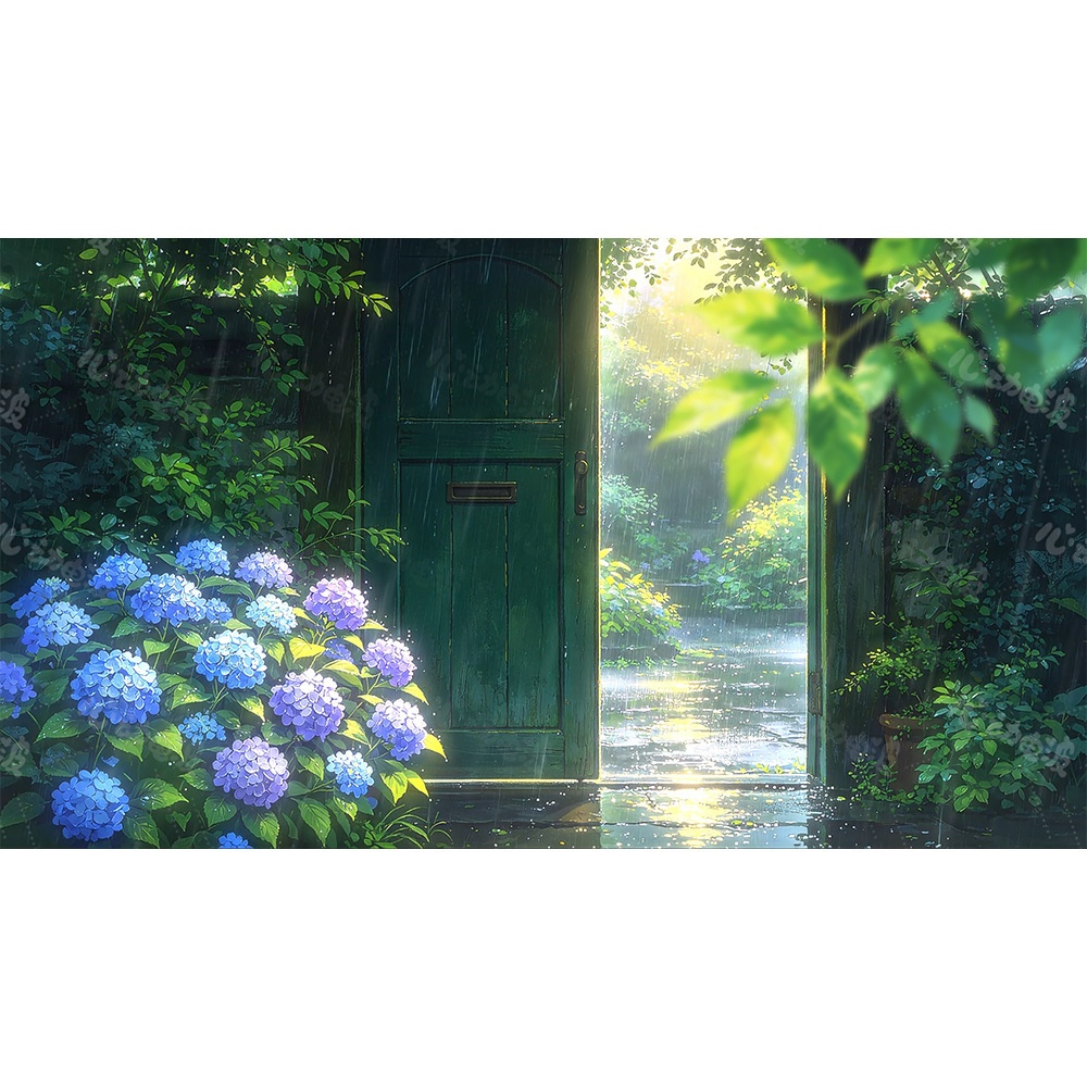 【動く背景・配信素材】雨の詩_Poem of Rain