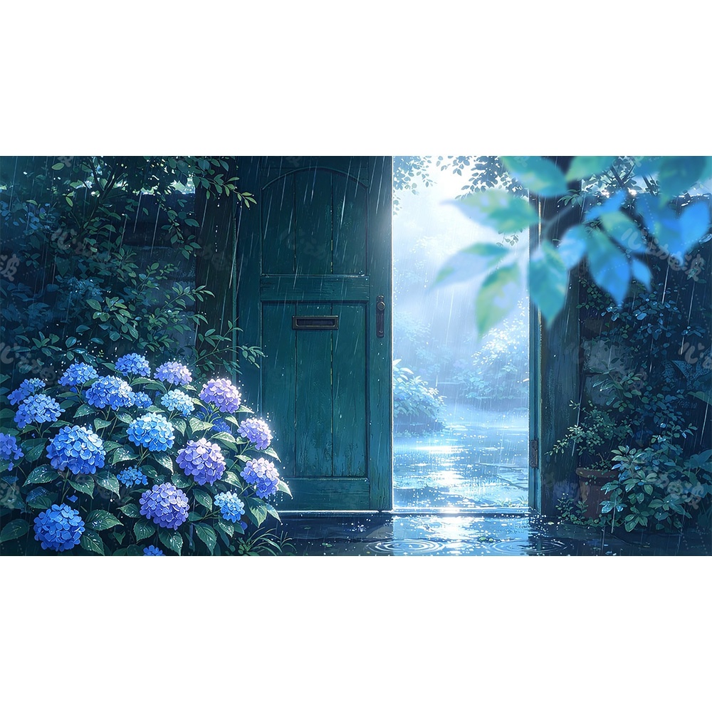 【動く背景・配信素材】雨の詩_Poem of Rain