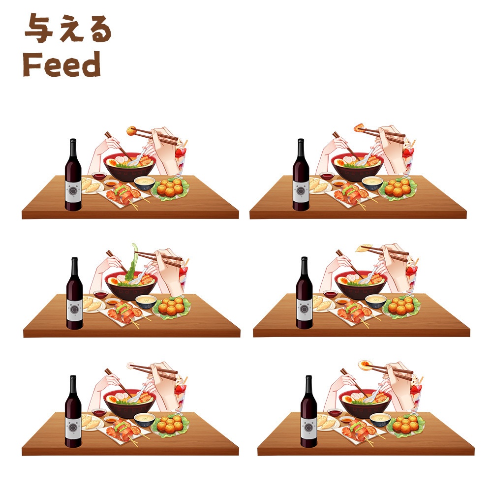 【Live2d配信素材 + 背景】居酒屋で一緒にラーメンを食べよう_Let's eat ramen together at the izakaya