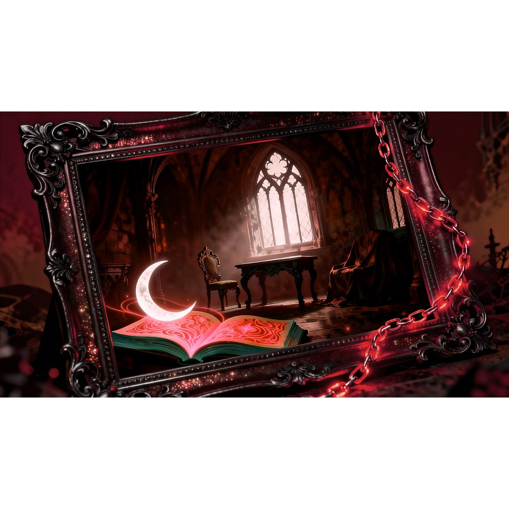【動く背景・配信素材】ゴシックフレーム_Gothic Frame