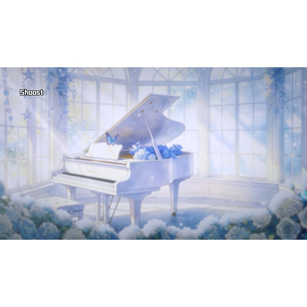 【動く背景&前景・配信素材】まっしろのメロディ_Pure White Movement