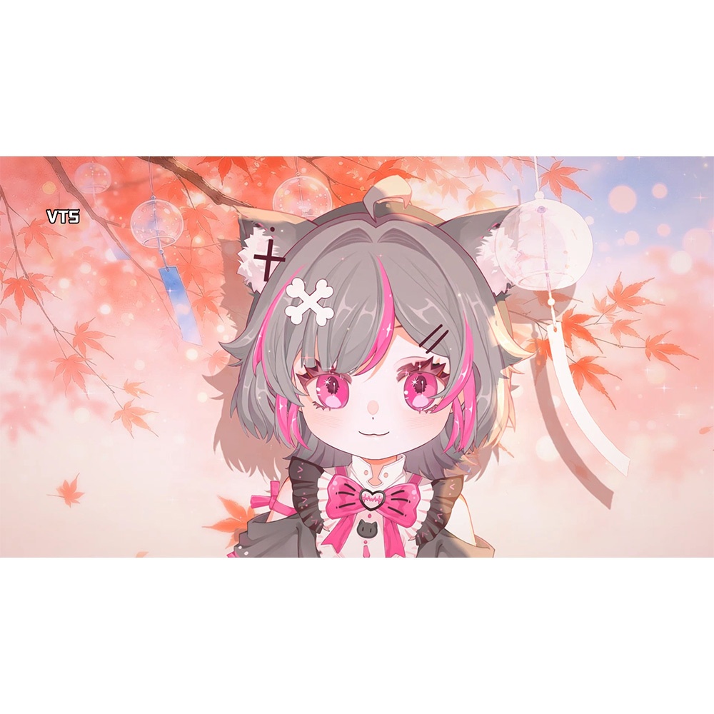 【動く背景&前景・配信素材】ふうりん|たなばた|あかは|Wind Chime | Tanabata | Red Leaves