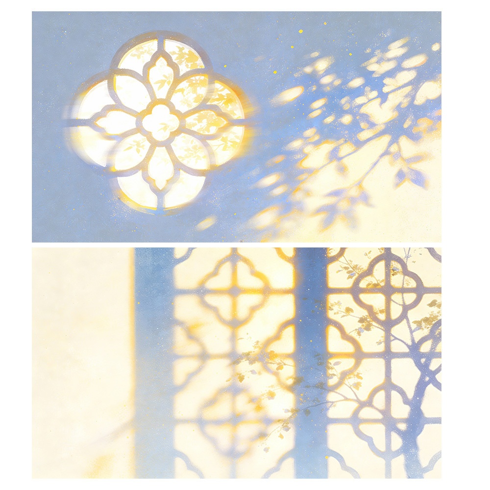 【動く背景・配信素材】光の流れ_Light Flow_光&青_ Light & Blue