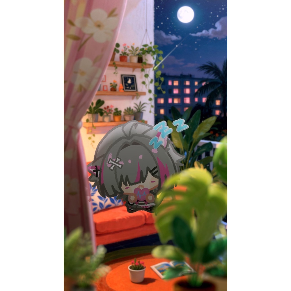 【縦型・配信素材・Shoost】のんびりタイム - テラス_Leisure Time - Terrace