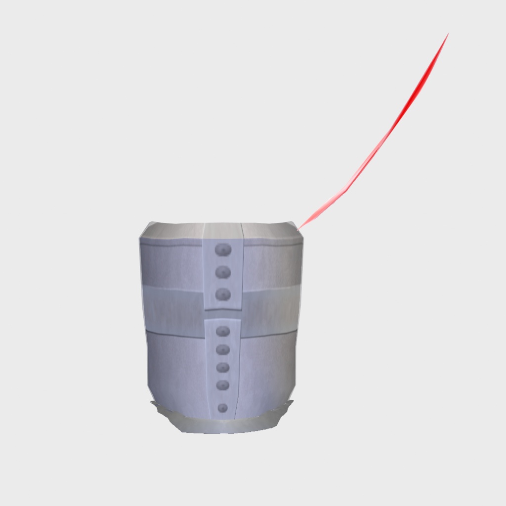 西洋鎧風の被り物【VRoid用衣装】