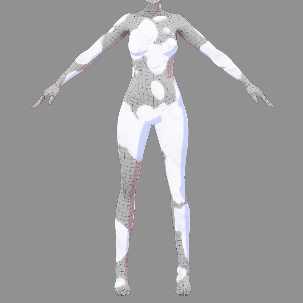 謎の泡【VRoid用衣装】