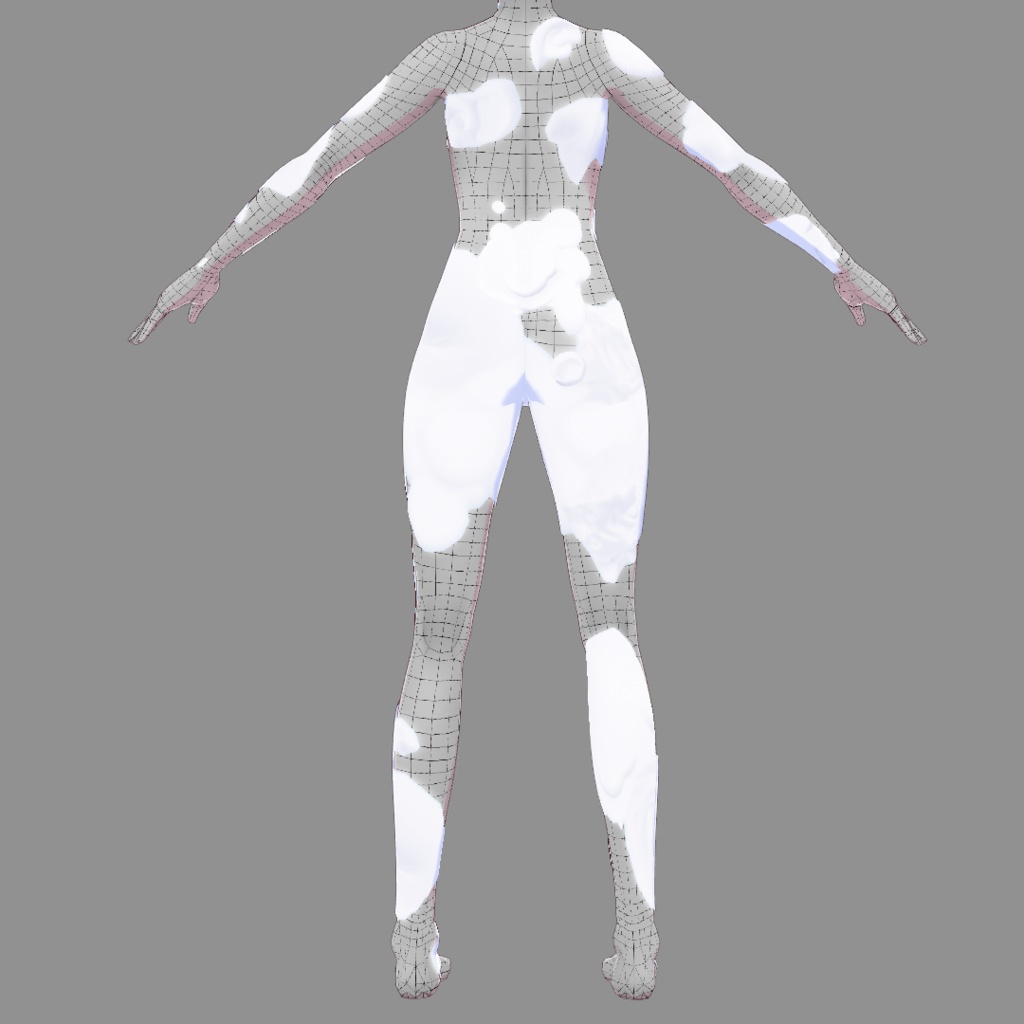 謎の泡【VRoid用衣装】