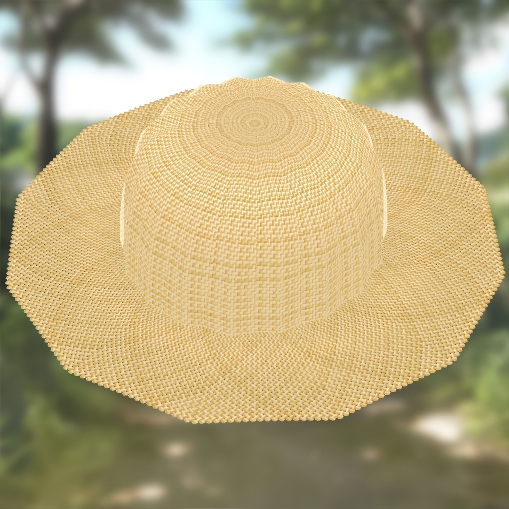 【Old ver.】麦わら帽子(アホ毛)【VRoid用衣装】