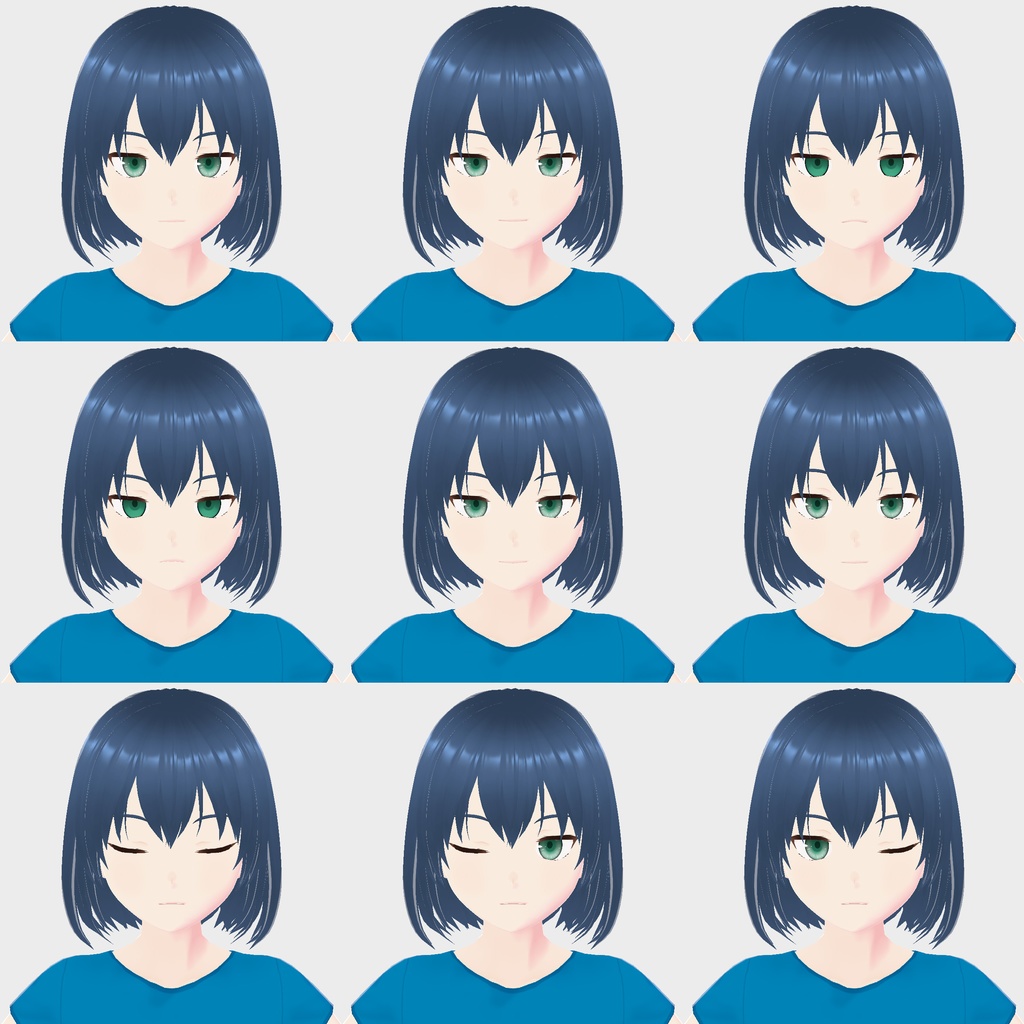 てるはさん【VRoid素体】