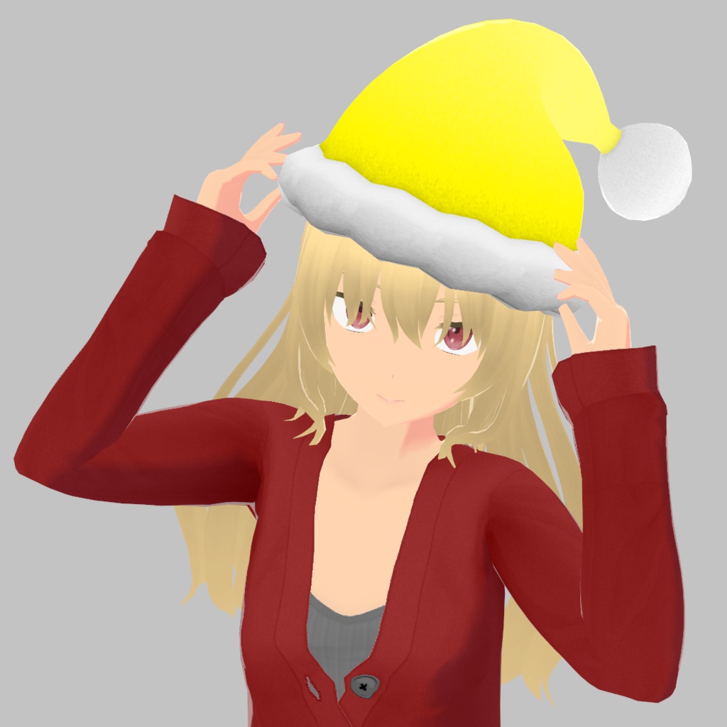 とんがり帽【VRoid用衣装】