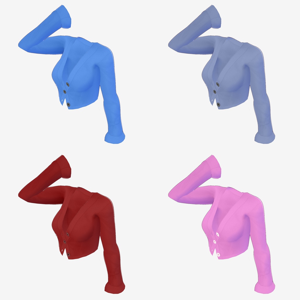 ボレロカーデ【VRoid用衣装】