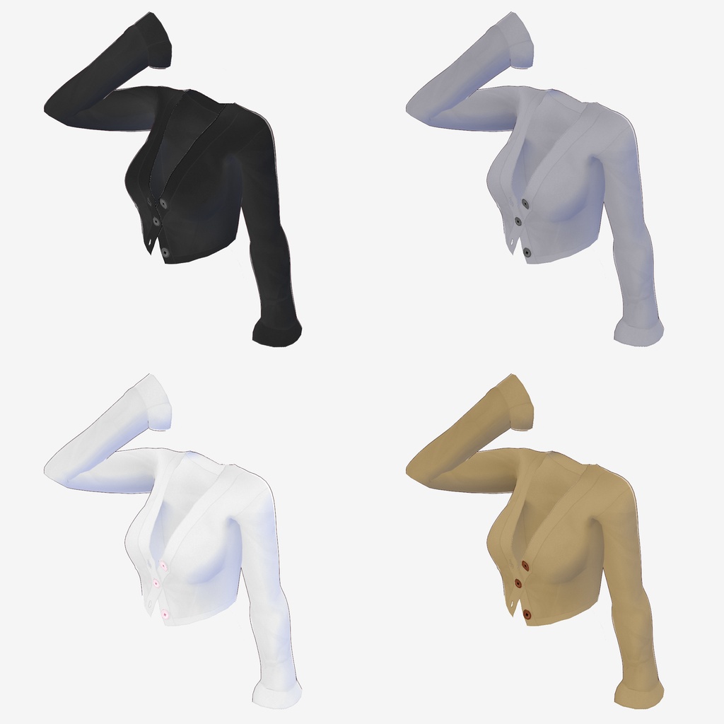 ボレロカーデ【VRoid用衣装】