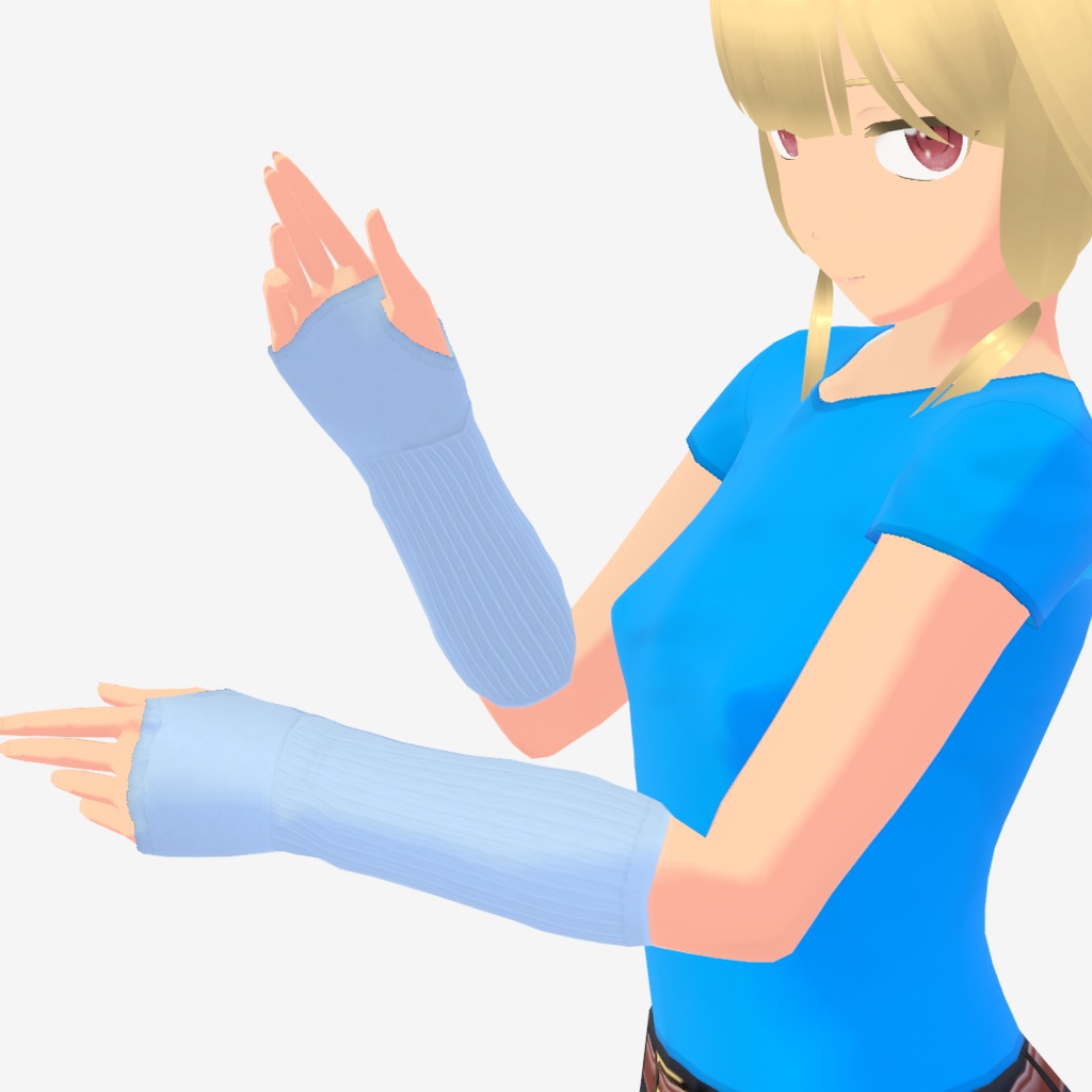 アームウォーマー・アームカバー【VRoid用衣装】