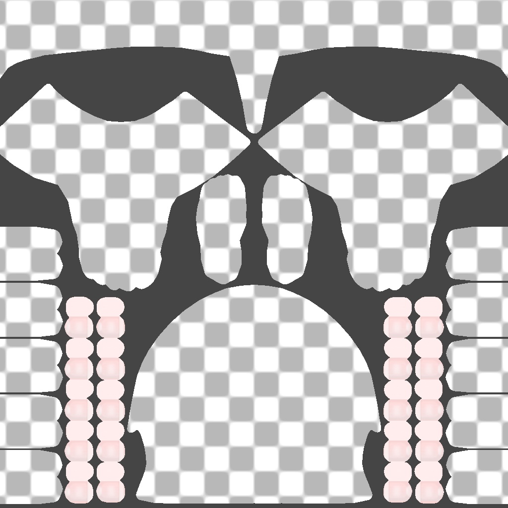 ナチュラルな爪【VRoid用アイテム】