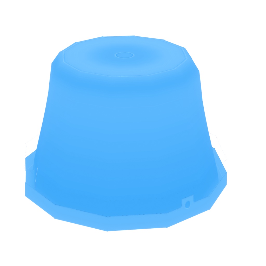 ポリバケツ【VRoid用髪型】