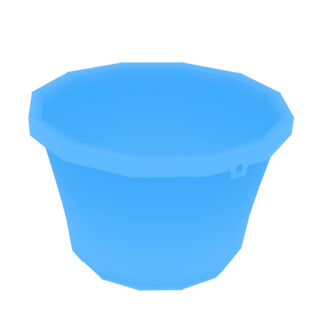 ポリバケツ【VRoid用髪型】