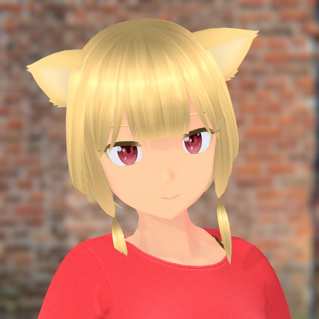 陰影で見せる鼻テクスチャ【VRoid用アイテム】