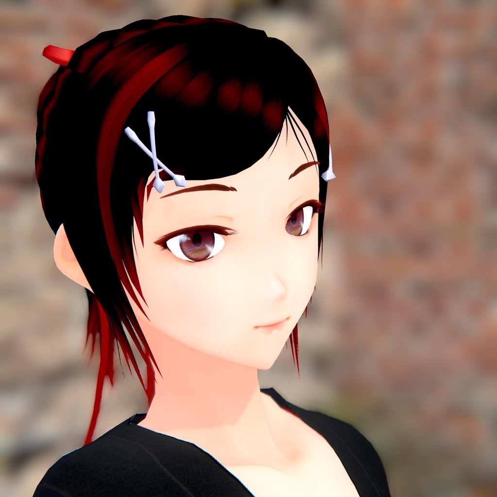 陰影で見せる鼻テクスチャ【VRoid用アイテム】