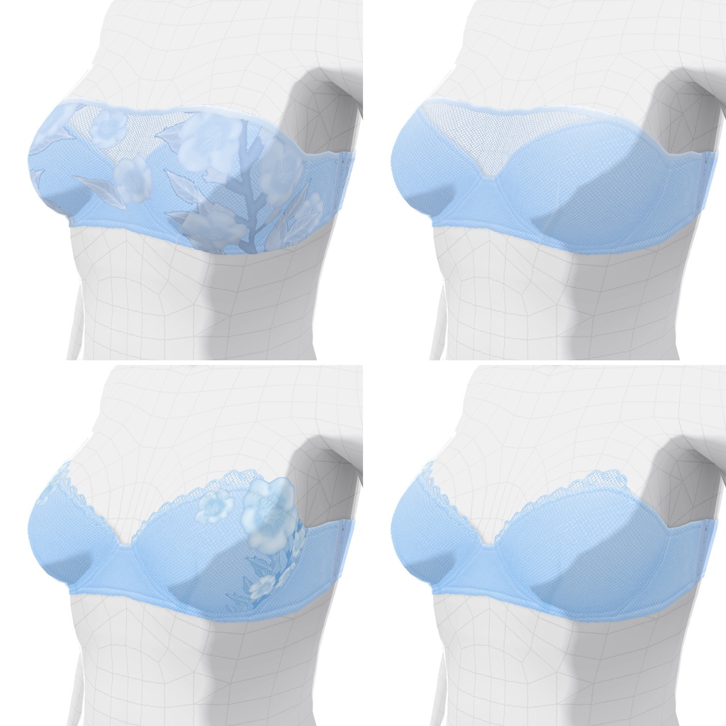 無難な下着セット【VRoid用衣装】