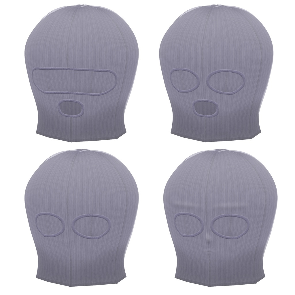 いざというときの目出し帽【VRoid用衣装】