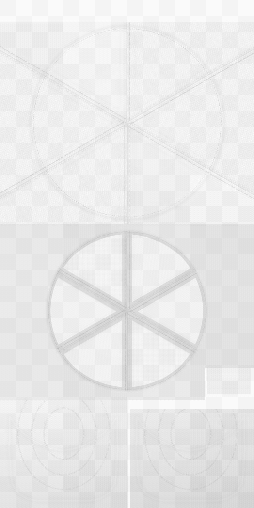 キャップの質感が上がる透過テクスチャ【VRoid用フリー素材】