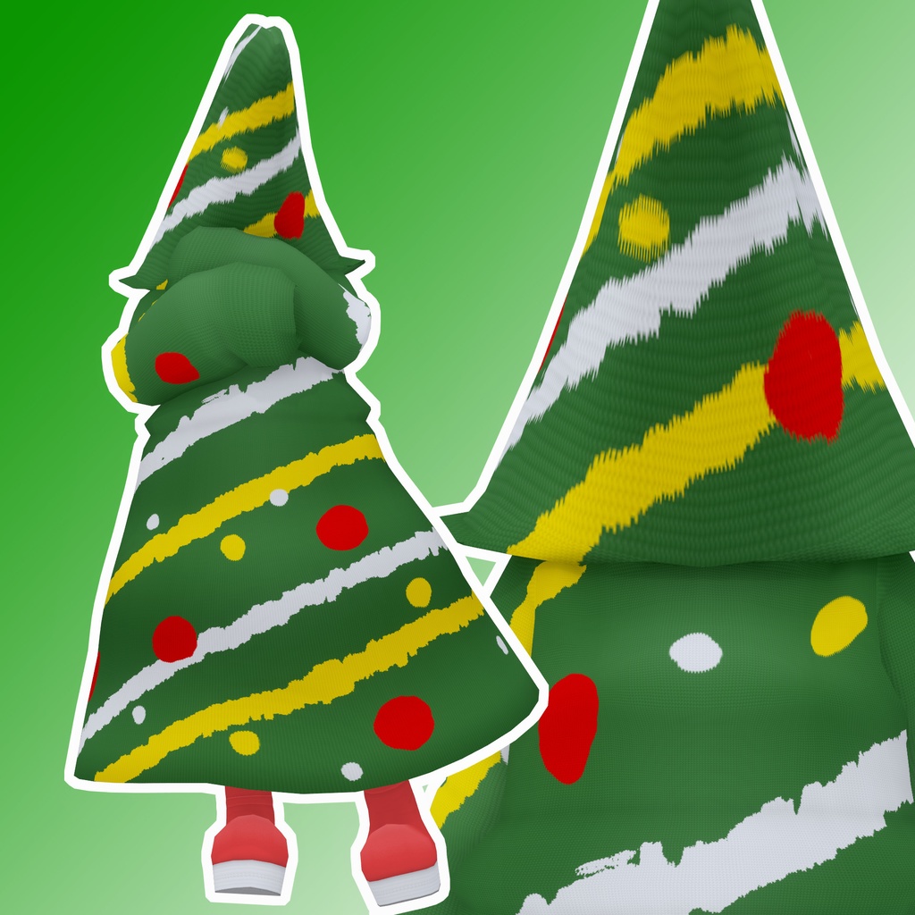 お前もクリスマスツリーにしてやろうか？【VRoid用衣装】