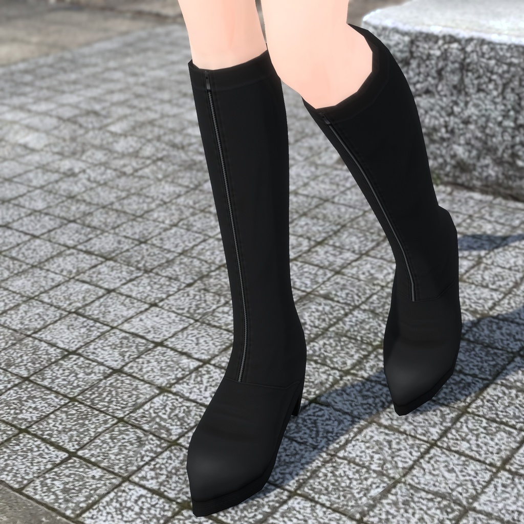 涼しげ動きやすそうなベストコーデ【VRoid用衣装】