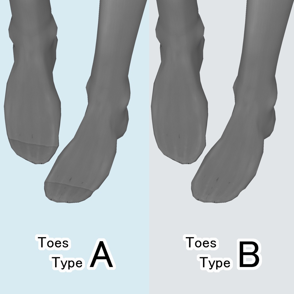 ついつい見せたくなる質感のストッキング【VRoid用衣装】
