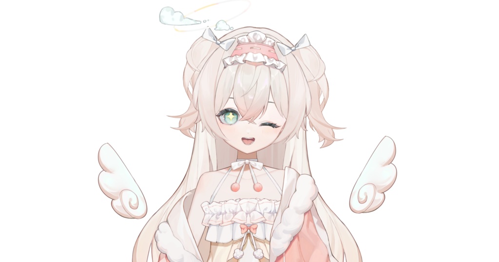 【live2dモデル】眠るうさぎ【VTS対応】