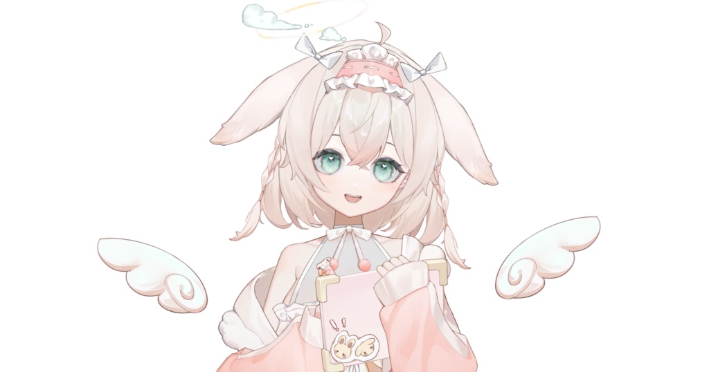 【live2dモデル】眠るうさぎ【VTS対応】