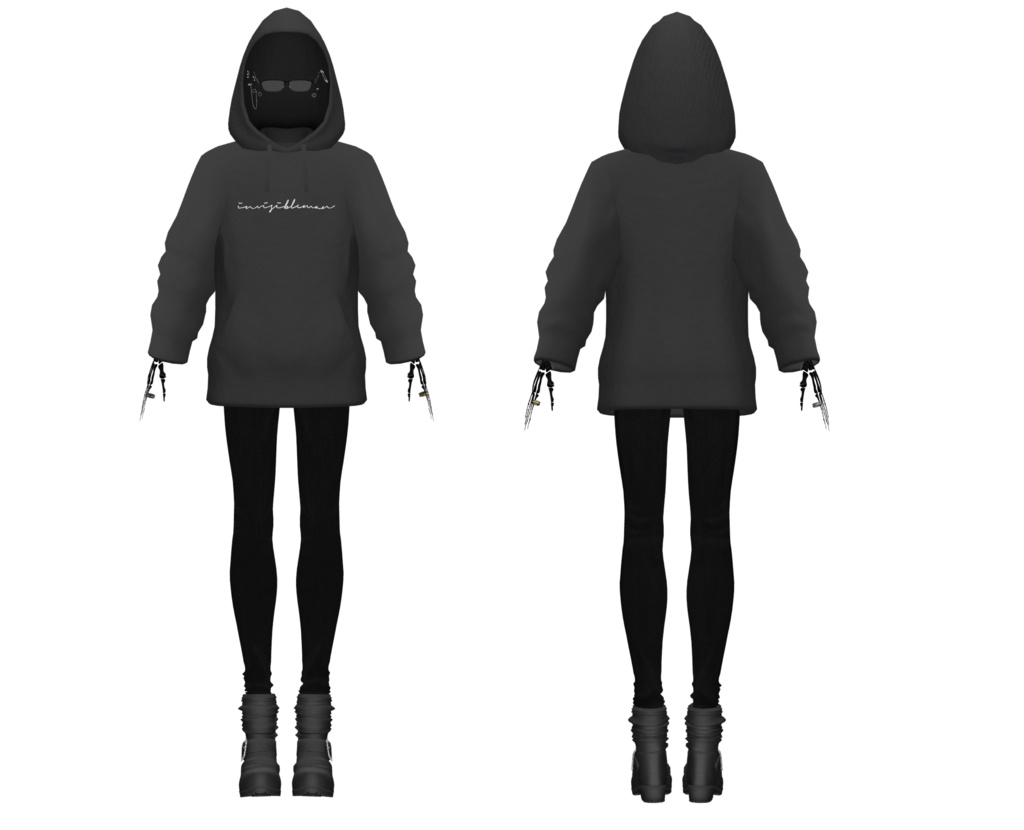 【Cluster想定アバター】ジョン・ドゥ【単品】