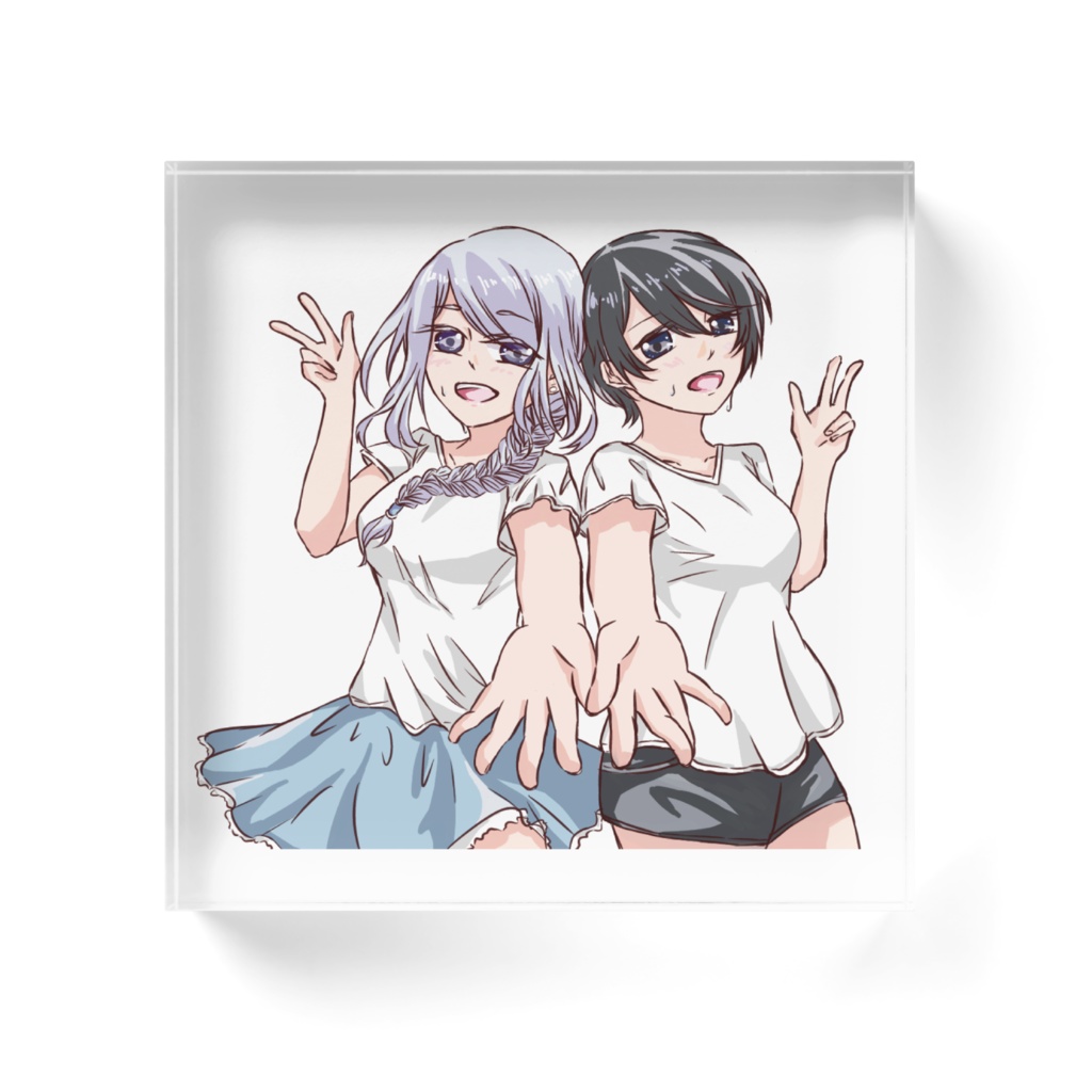 なつくーアクリルブロック