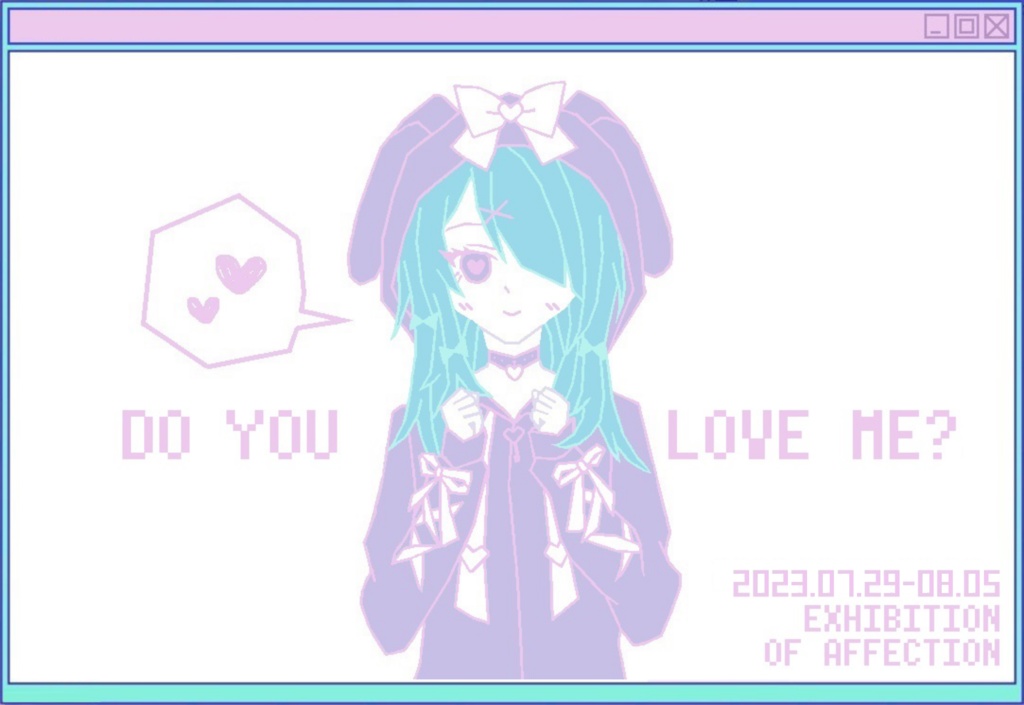 EXHIBITION OF AFFECTION レプリカTシャツ(あめちゃん)