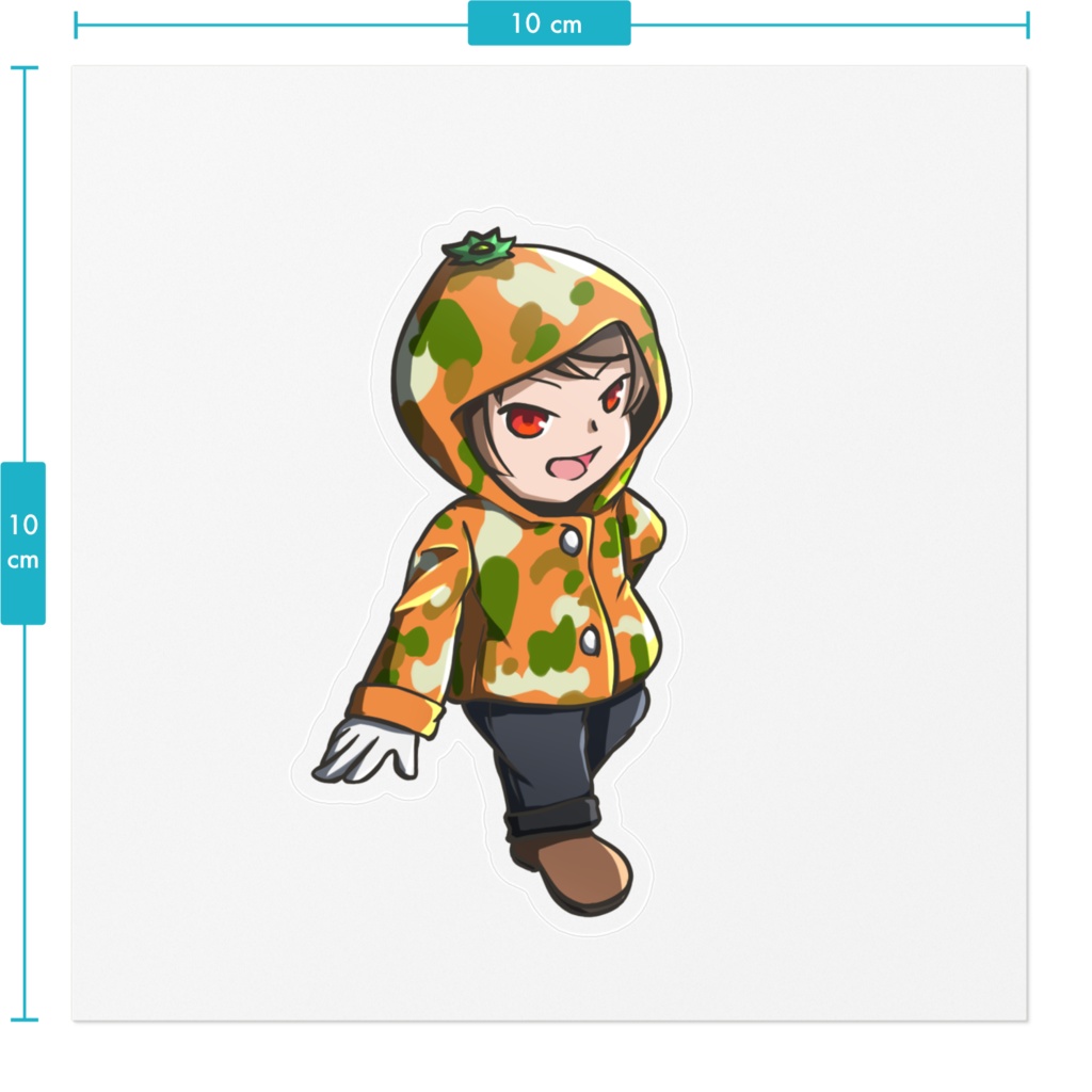 浅深メンバーステッカー【ナツ】