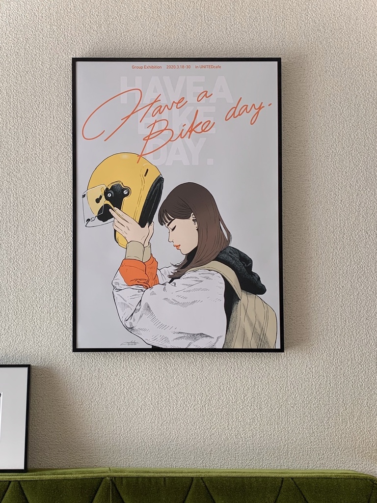 HAVE A BIKE DAY."Time to go"ポスター